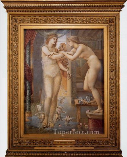 Pigmalión y la imagen III La divinidad despide al prerrafaelita Sir Edward Burne Jones Pintura al óleo